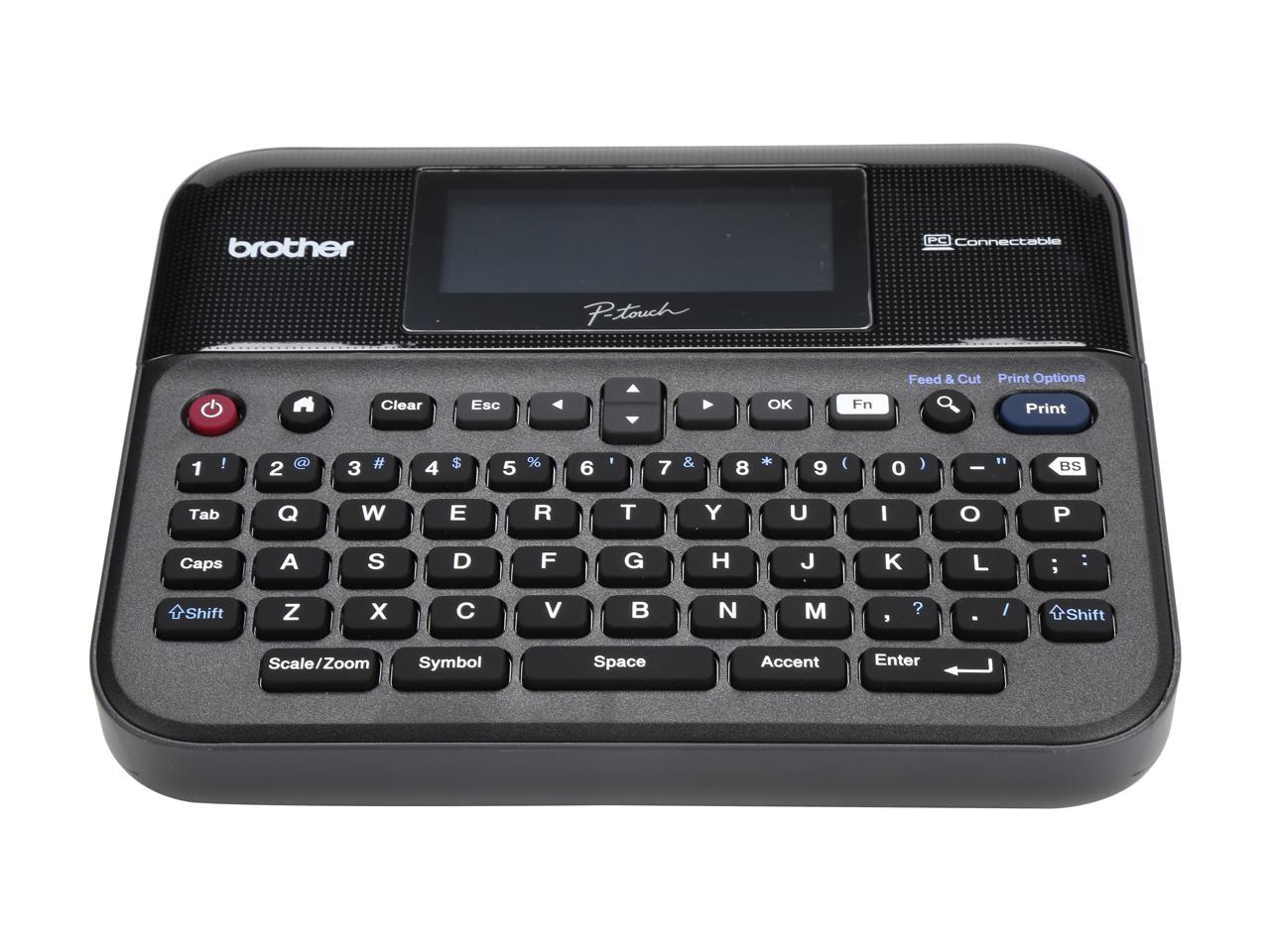 Brother P-Touch PT-D600VP PC-Connectable Label Maker with Color Display and Carry Case