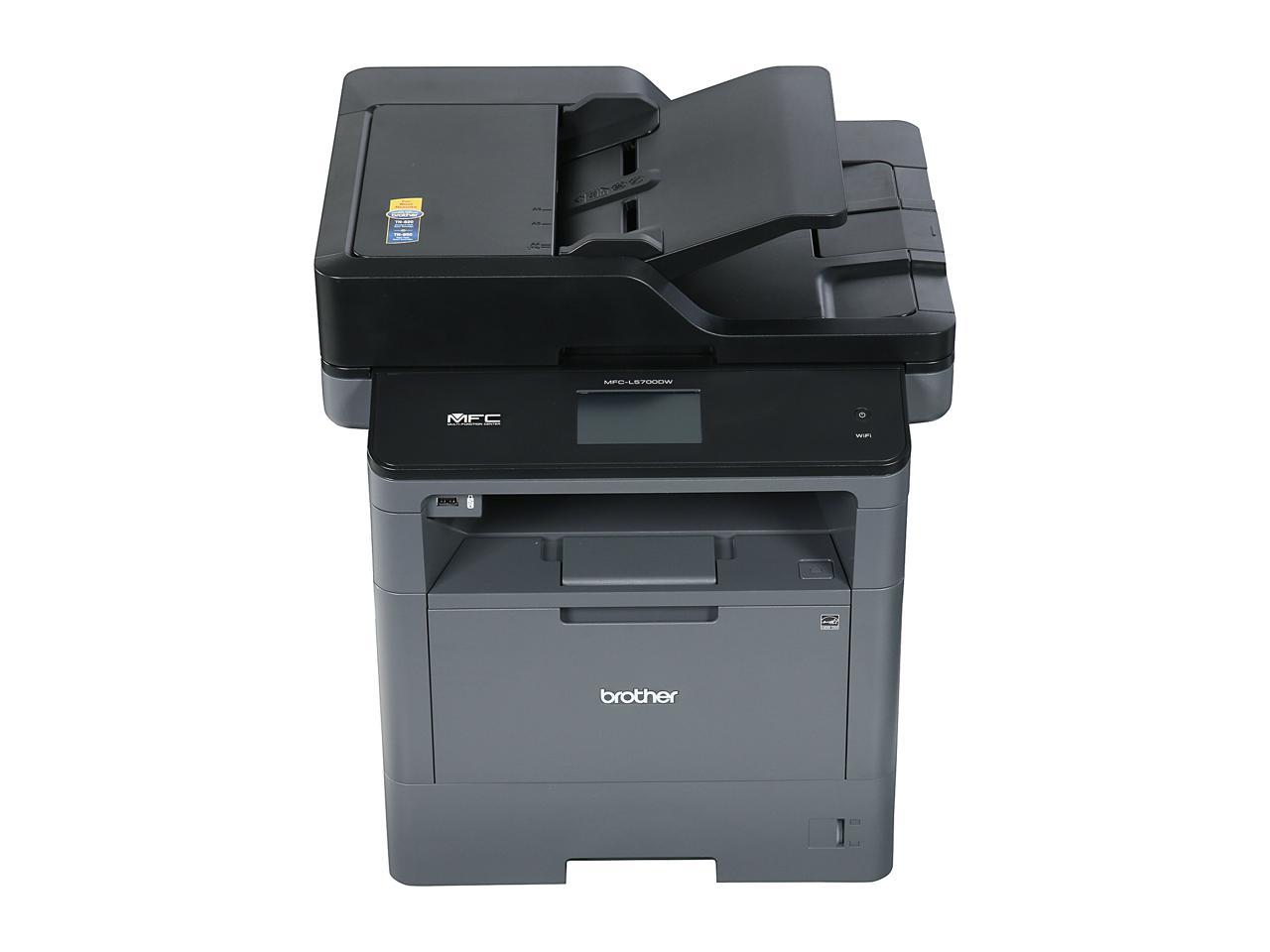 Brother Laser Multifunction Printer - Monochrome - Duplex MFC-L5700DW
