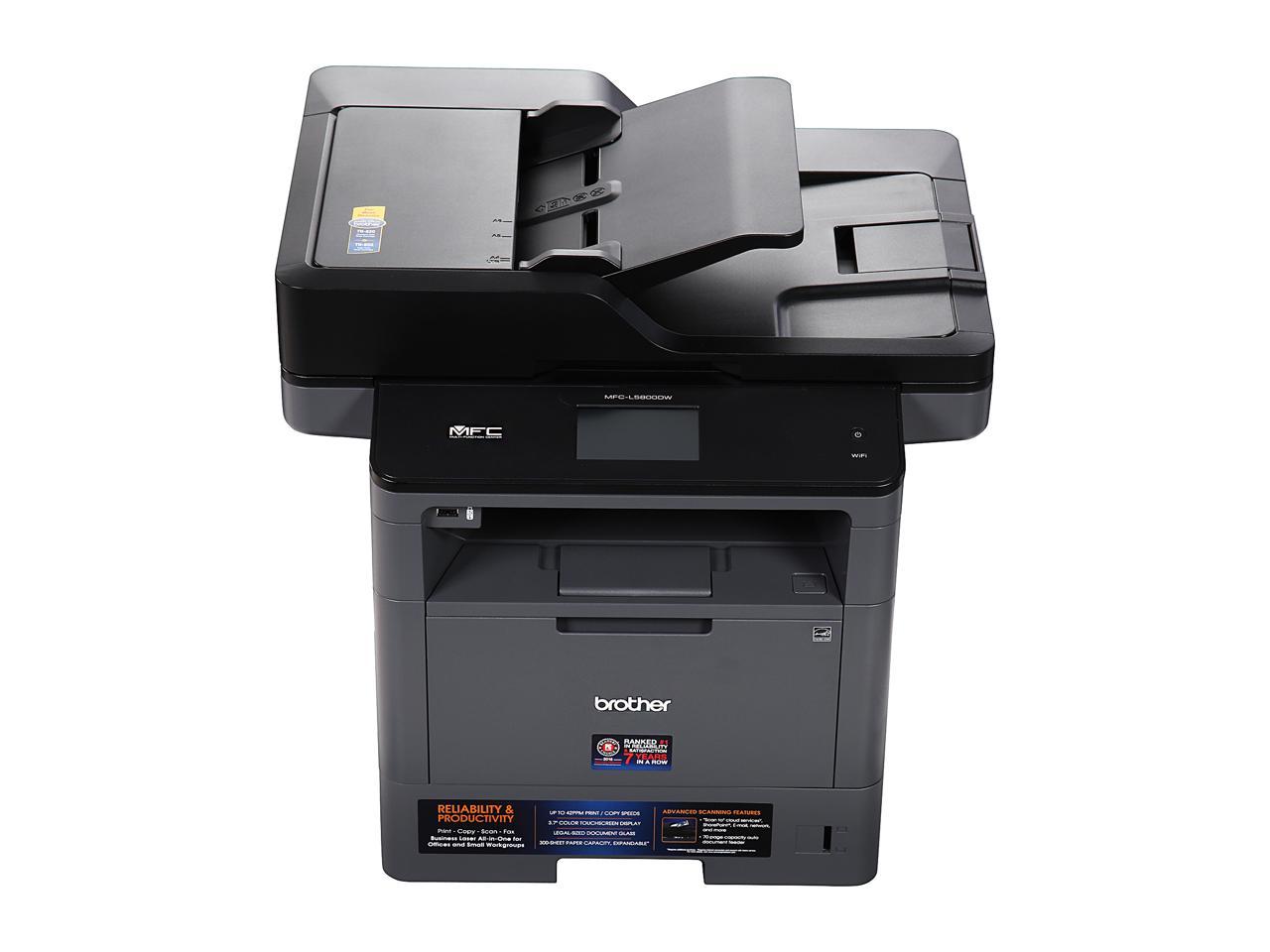 Brother MFC-L5800DW Wireless Duplex All-in-One Monochrome Laser Printer