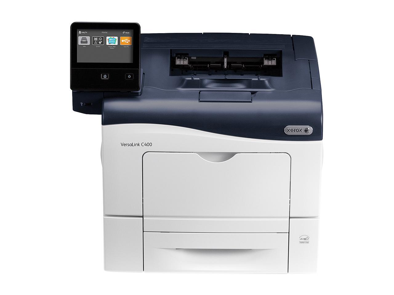 Xerox VersaLink C400/DN Color Printer, Letter/Legal, Up To 36ppm, 2-Sided Print, USB/Ethernet, 550-Sheet Tray, 150-Sheet Multi-Purpose Tray, 110V