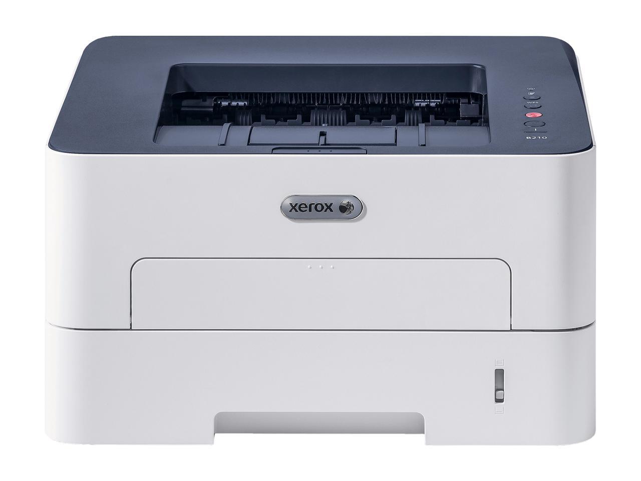Xerox B210/DNI Printer, Up To 31 ppm, Letter/Legal, PS/PCL, USB/Ethernet And Wireless, 250-Sheet Tray, Automatic 2-Sided Printing, 110V