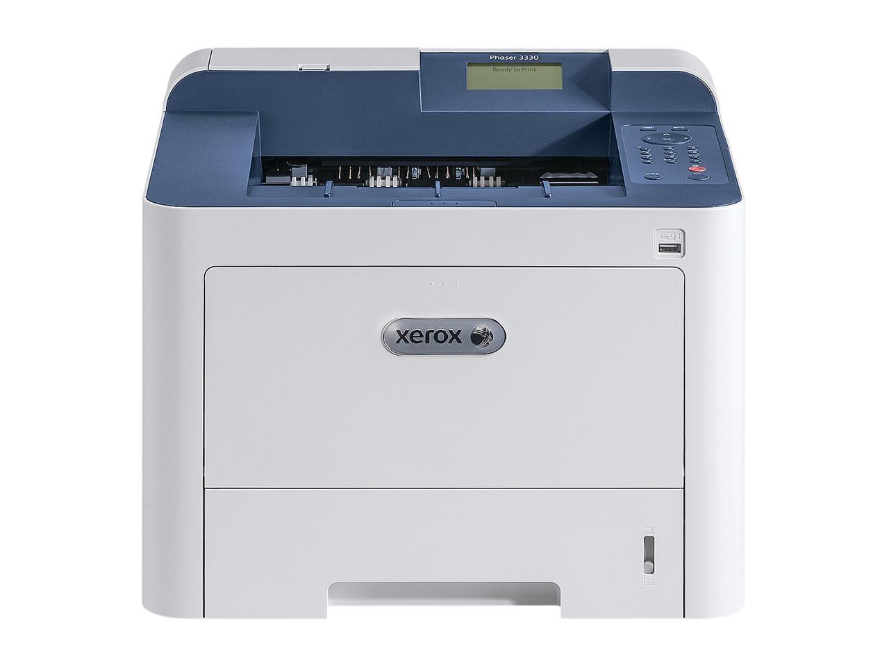 Xerox Phaser 3330/DNI Black And White Printer, Letter/Legal, Up T0 42ppm, 2-Sided Print USB/Ethernet/Wireless, 250-Sheet Tray, Optional 550-Sheet Tray, 110V