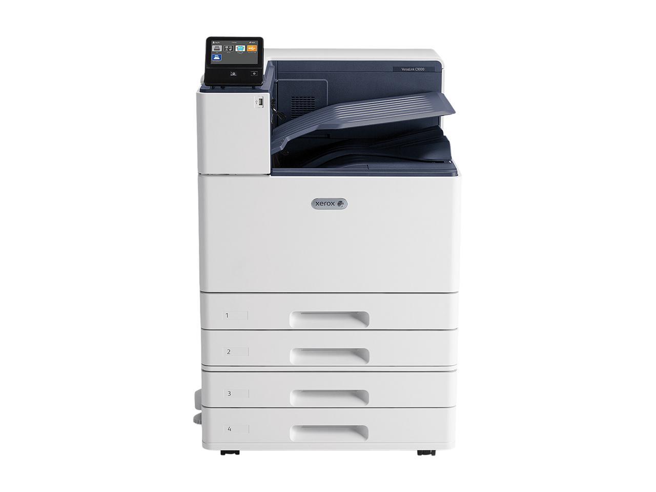 Xerox VersaLink C9000/DT 12 x 18 Color Printer, 1200 x 2400 dpi, 55ppm Color/B&W, USB and Ethernet, 1.6 Ghz Processor, 4 GB RAM, 2-Sided Printing, 5" Touchscreen, 320 GB HD, 110 Volt