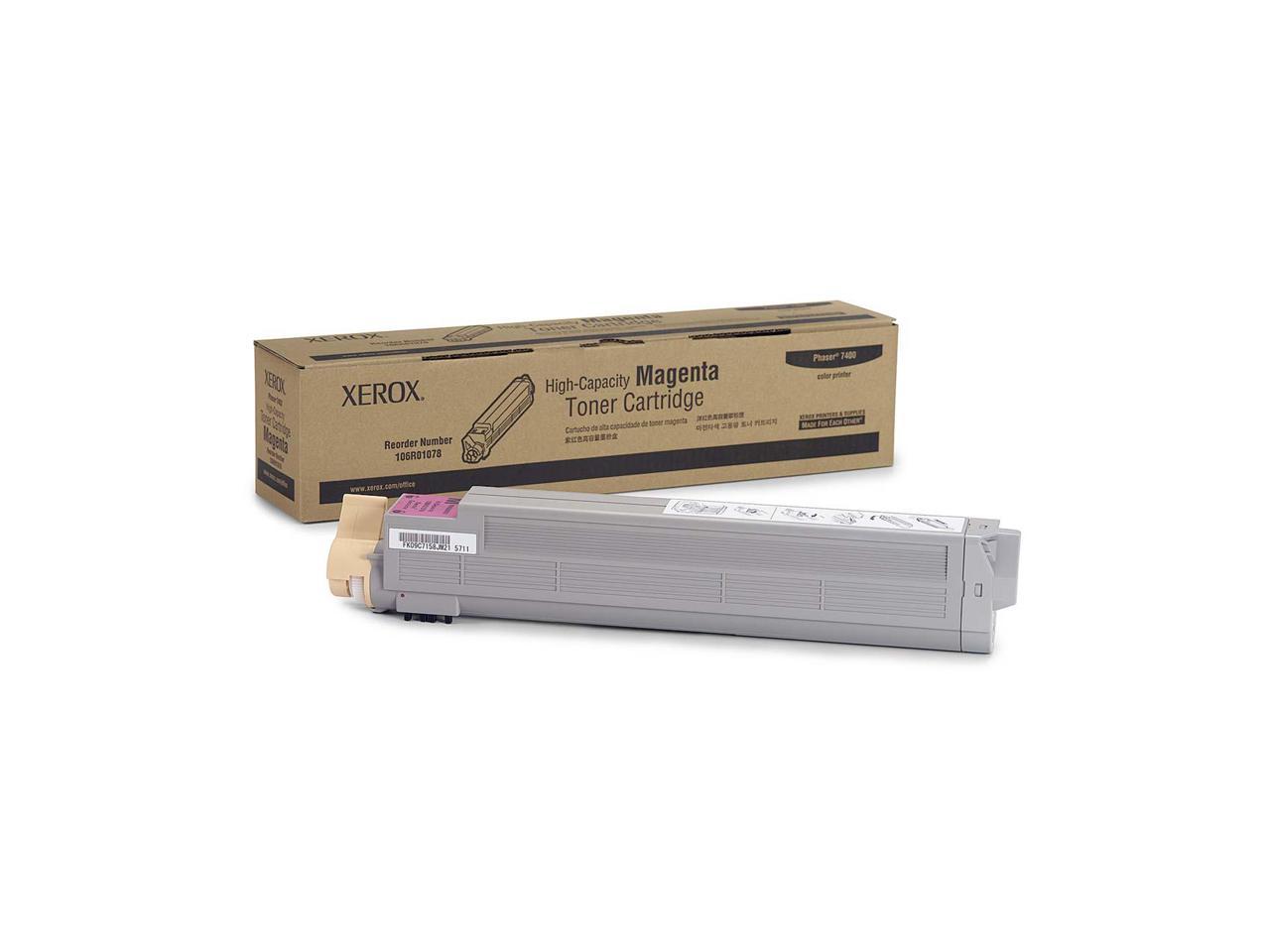 Xerox 106R01078 High Yield Toner Cartridge - Magenta