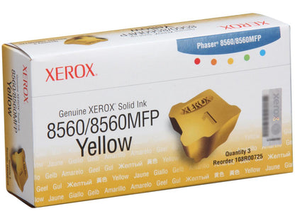 Xerox 108R00725 Solid Ink - 3 Sticks - Yellow