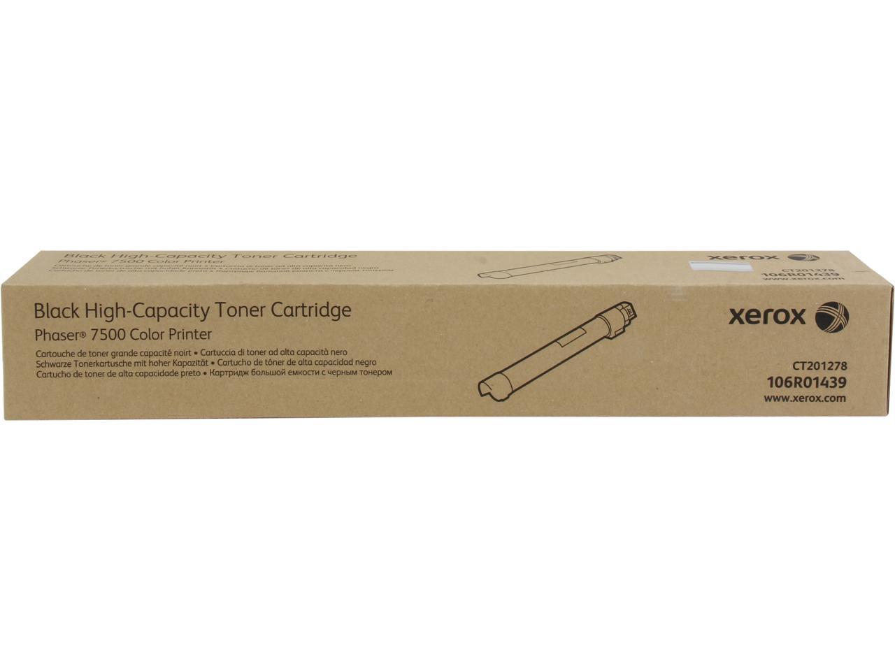 Xerox 106R01439 High Yield Toner Cartridge - Black