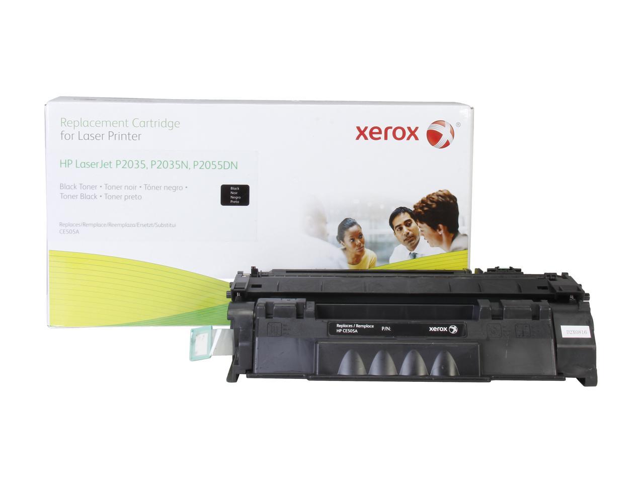 Xerox Replacements 6R1489 Black Remanufacture Toner Replaces HP 05A CE505A