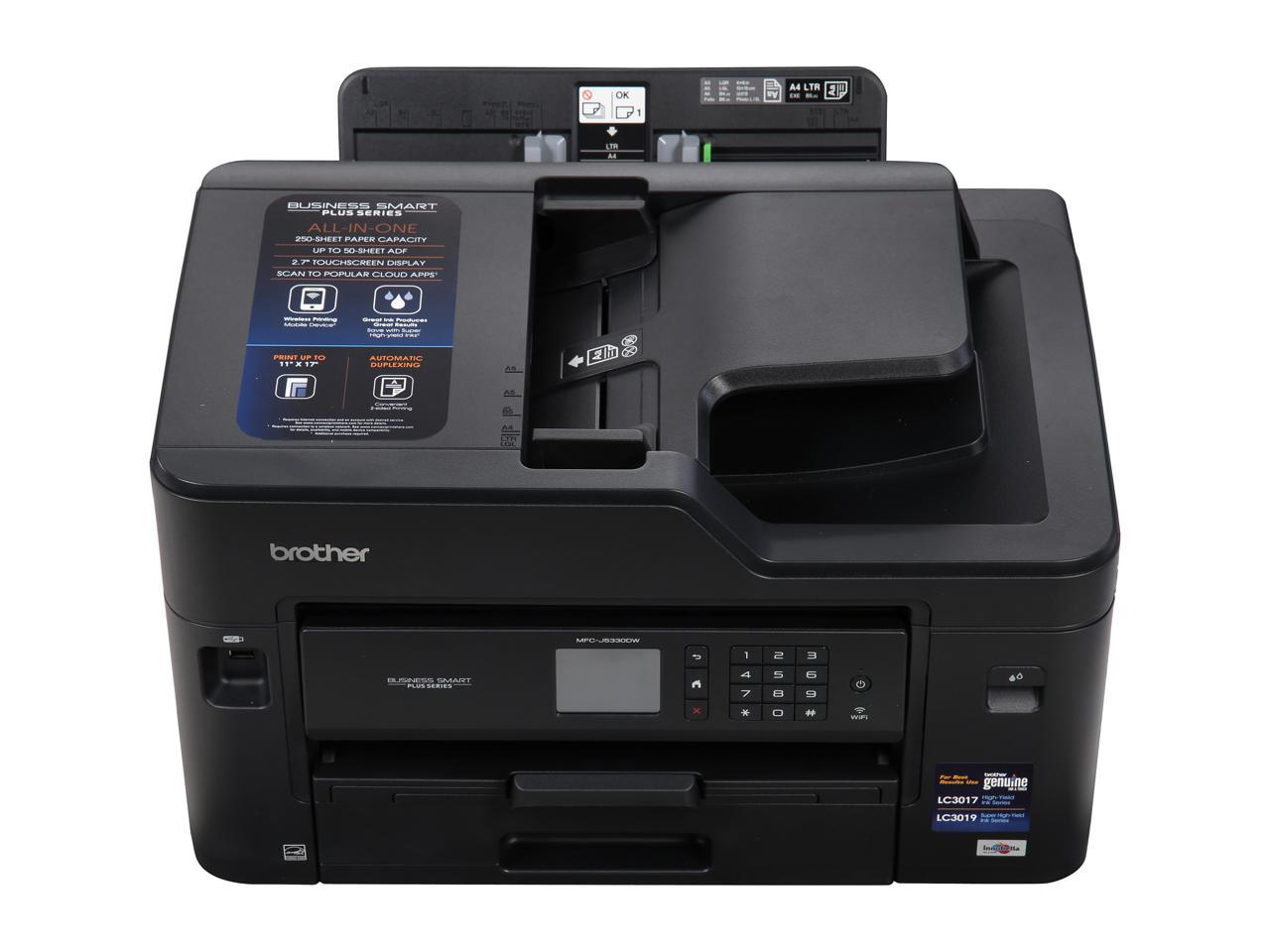 Brother MFC-J5330DW All-in-One Wireless Color Inkjet Printer with Automatic Duplex Printing
