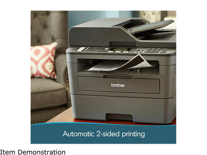 Brother MFC-L2710DW Wireless Duplex Compact All-in-One Monochrome Laser Printer