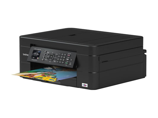 Brother MFC-J491DW Wireless Color All-in-One Inkjet Printer with Mobile Device and Duplex Printing