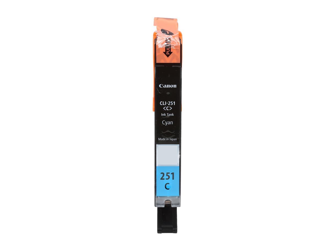 Canon CLI-251 Ink Cartridge - Combo Pack - Black/Cyan/Magenta/Yellow