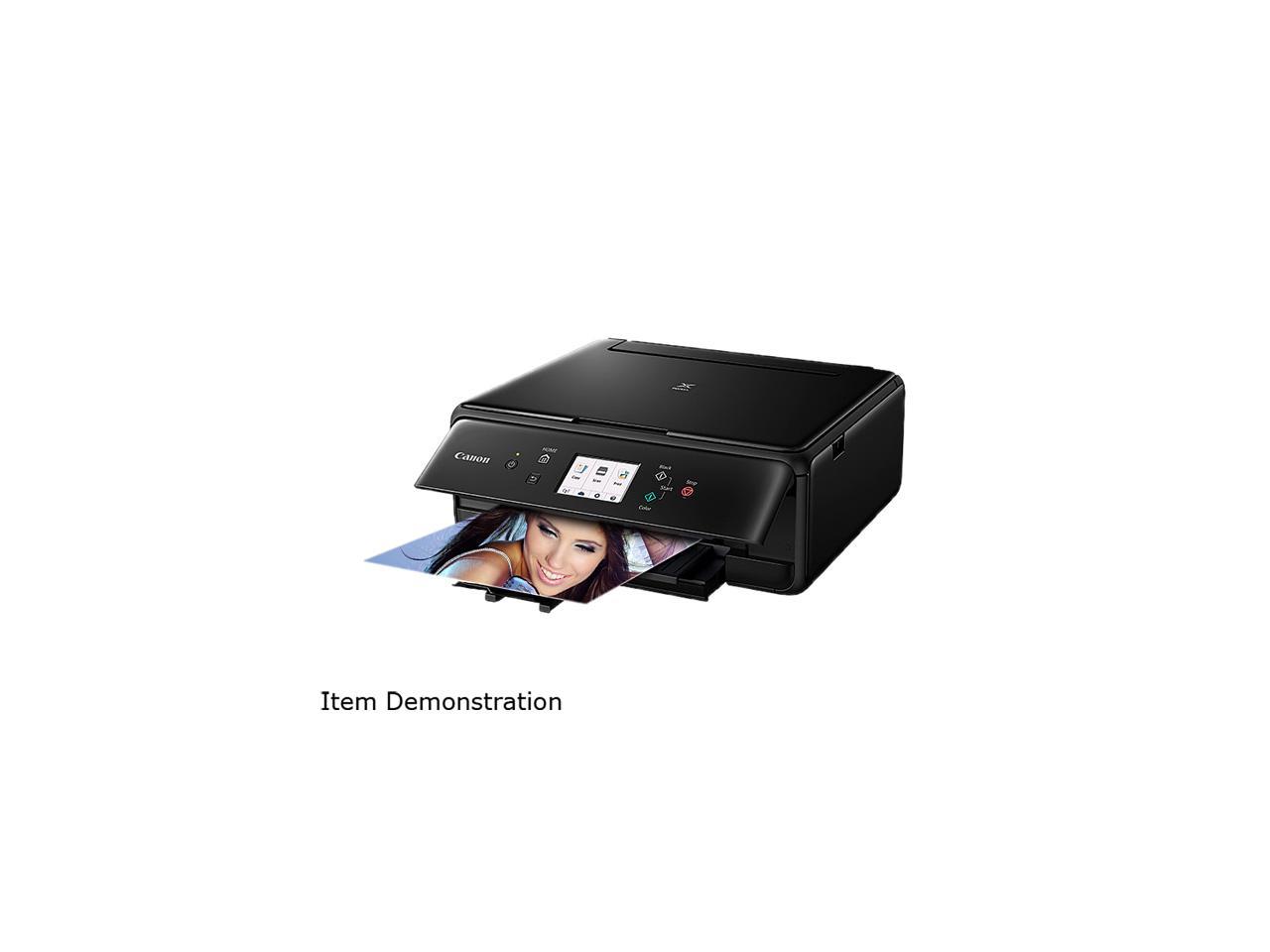 Canon PIXMA TS6120 (2229C002) Duplex Up to 4800 x 1200 DPI USB/Wireless Color InkJet All-In-One Printer - Black