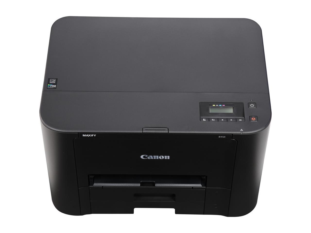 Canon MAXIFY iB4120 ESAT: 24.0 ipm Black Print Speed 600 x 1200 dpi Color Print Quality InkJet Workgroup Color Printer - Inkjet Printers