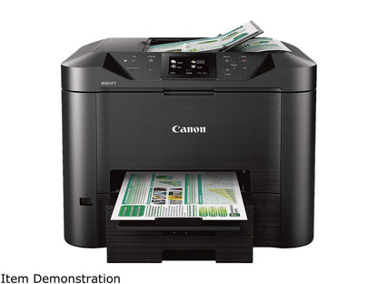Canon MAXIFY MB5120 ESAT: 24.0 ipm Black Print Speed 600 x 1200 dpi Color Print Quality InkJet MFC / All-In-One Color Printer - Inkjet Printers