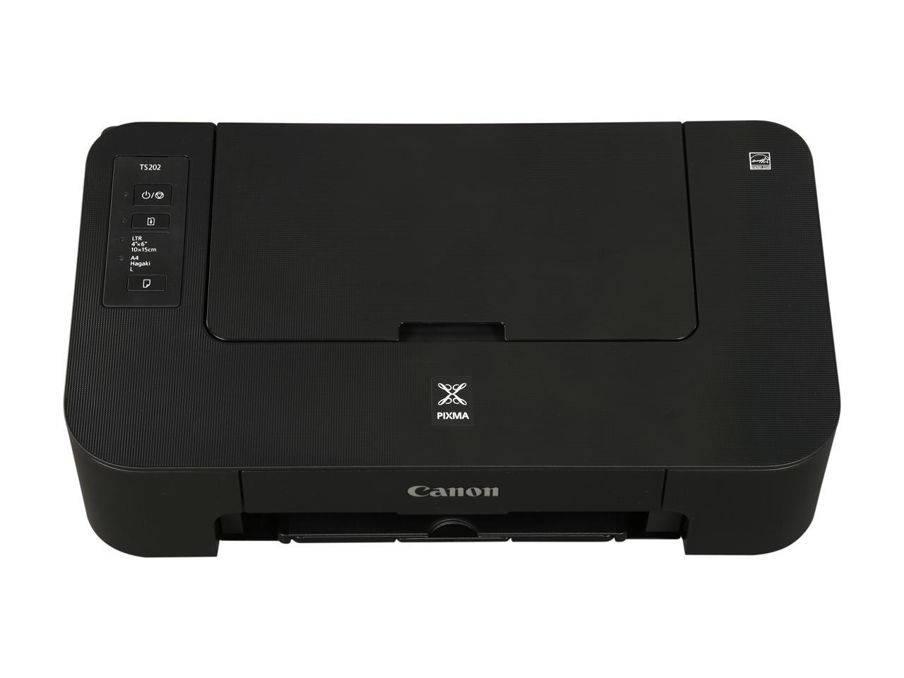 Canon PIXMA TS202 (2319C002) Simplex 4800 dpi x 1200 dpi USB color Inkjet Printer - Black
