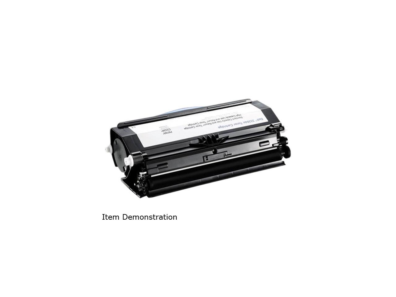 Dell P976R (Parts # U902R) Toner Cartridge 7,000 Page Yield for Dell 3330dn Laser Printer - Use and Return; Black
