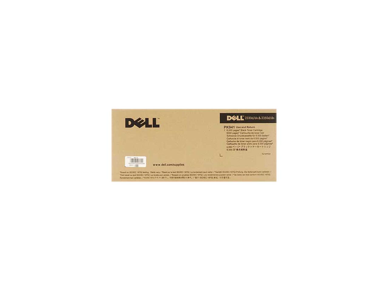 Dell PK941 (Parts # RR700) Toner Cartridge 6,000 Page Yield -Use and Return; Black (330-2650)