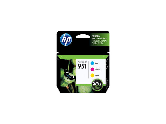 HP 951 Ink Cartridge - Combo Pack - Cyan / Magenta / Yellow