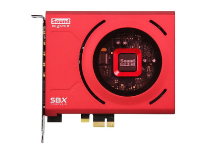 Creative Sound Blaster Z PCIe 116dB SNR Gaming Sound Card with 600 ohm Headphone Amp and Beamforming Microphone