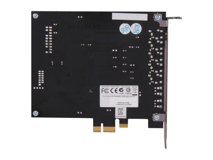 Creative Sound Blaster Zx 116dB PCIe Gaming Sound Card with 600 ohm Headphone Amp and Desktop Audio Control Module