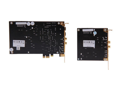 Creative Sound Blaster ZxR PCIe 124dB SNR Sound Card with 600ohm Headphone Amp and Desktop Audio Control Module