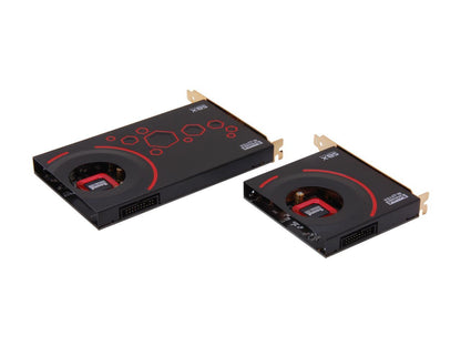 Creative Sound Blaster ZxR PCIe 124dB SNR Sound Card with 600ohm Headphone Amp and Desktop Audio Control Module