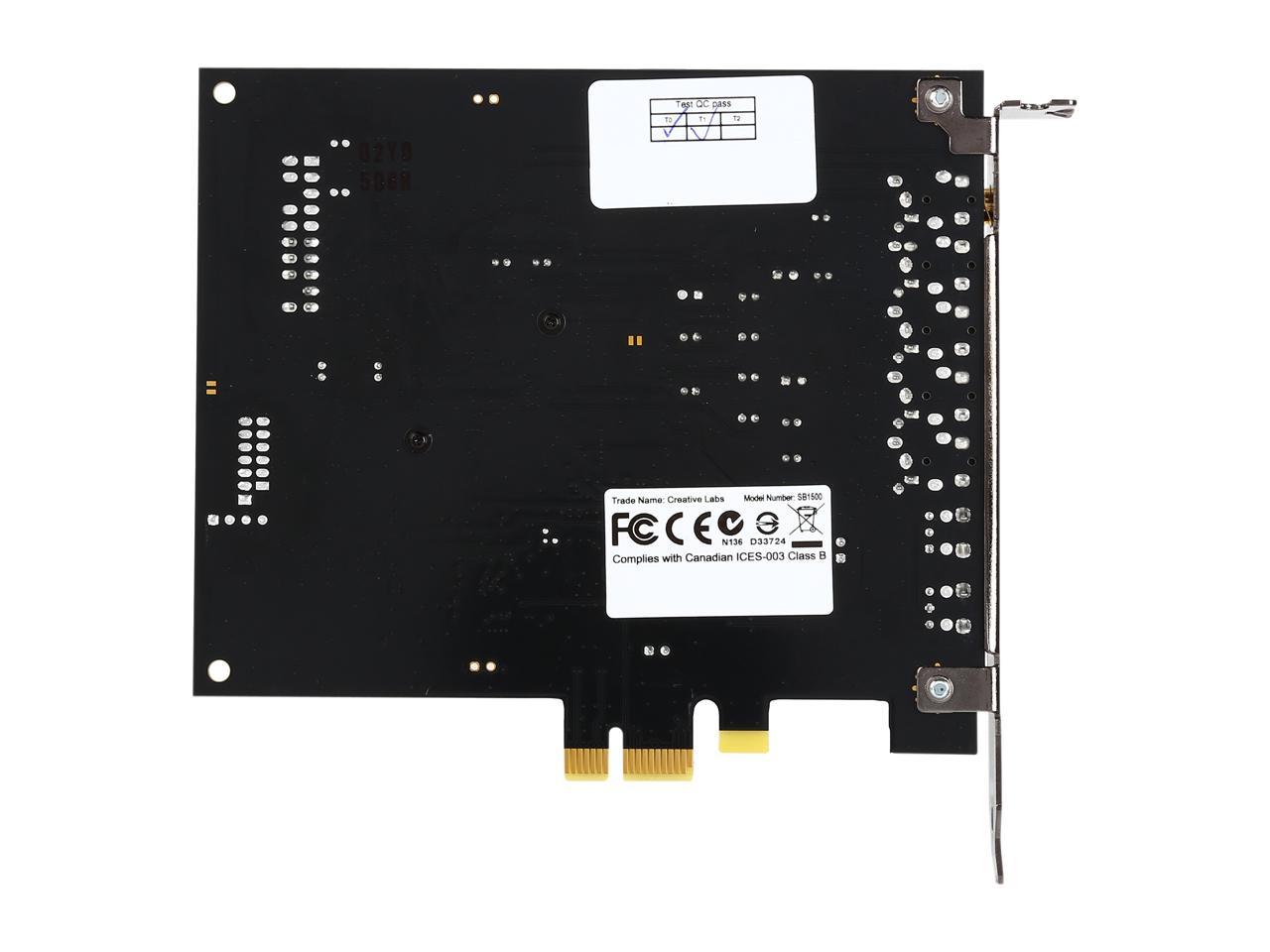 Creative Sound Blaster Z 30SB150200000 5.1 Channels 24-bit PCI Express x1 Interface Sound Card