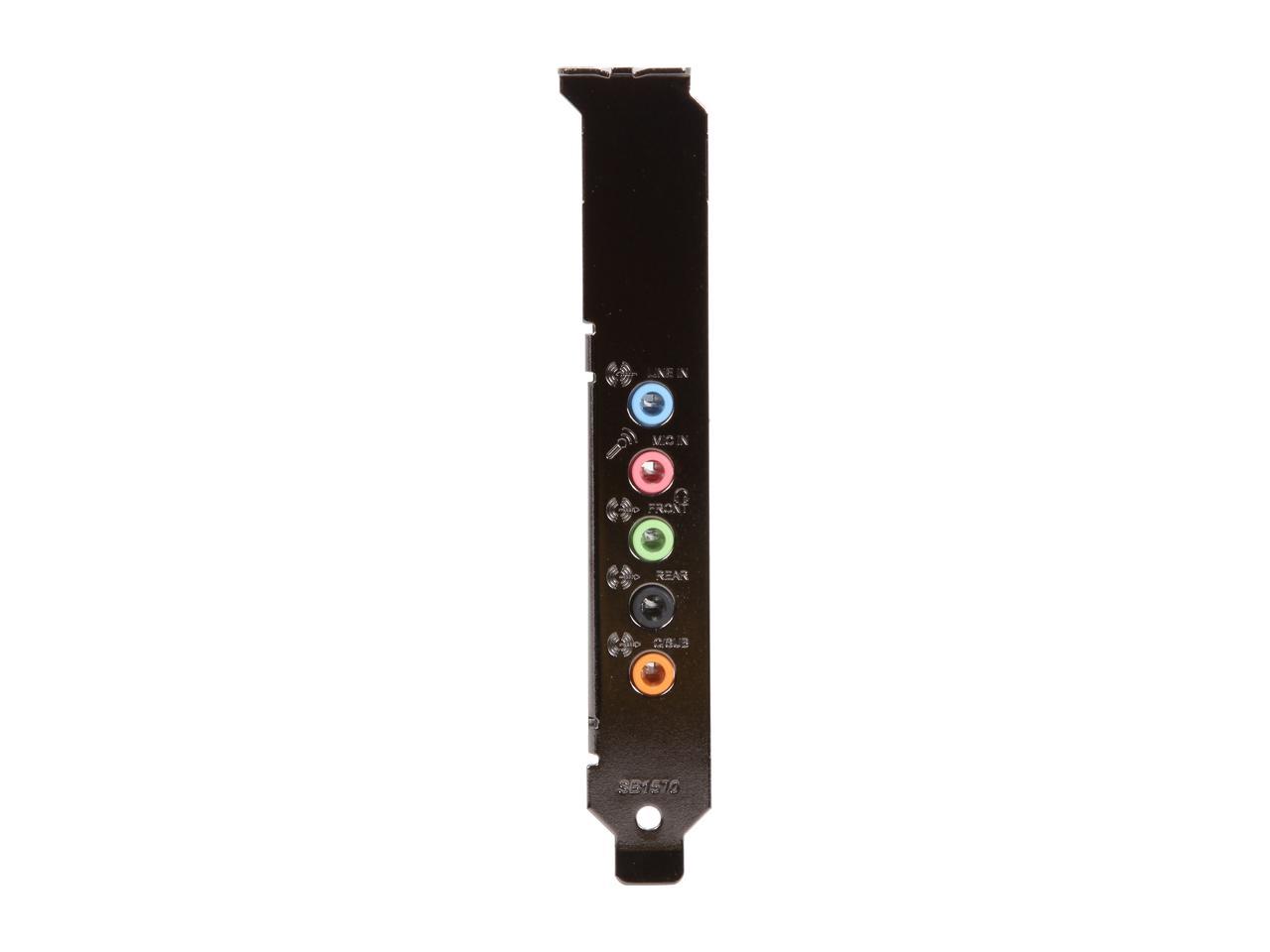 Creative Sound Blaster Audigy FX 5.1 PCIe Sound Card with 600 ohm Headphone Amp