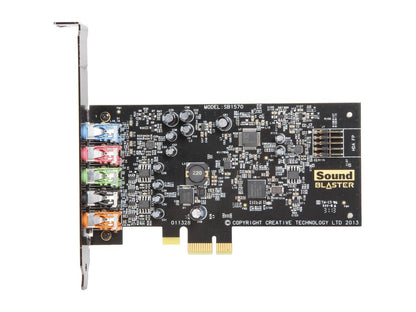 Creative Sound Blaster Audigy FX 5.1 PCIe Sound Card with 600 ohm Headphone Amp