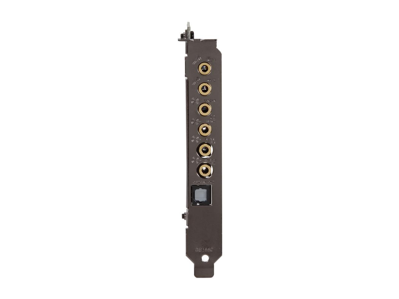 Creative Sound Blaster Audigy RX 7.1 PCIe Sound Card with 600 ohm Headphone Amp