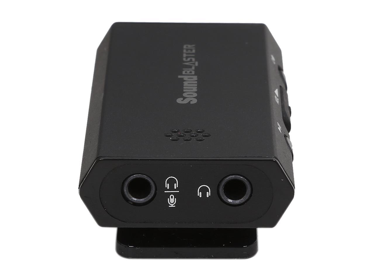Creative Sound Blaster E1 USB Sound Card and DAC with Powered Headphone Amp
