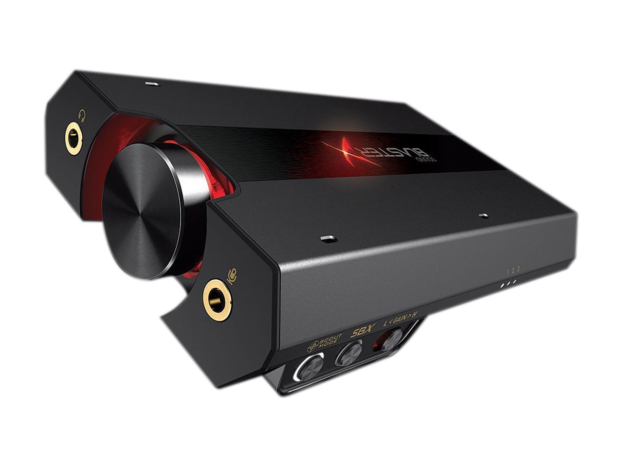 Creative Sound BlasterX G5 7.1 Channels 24-bit 192KHz USB Interface Sound Card