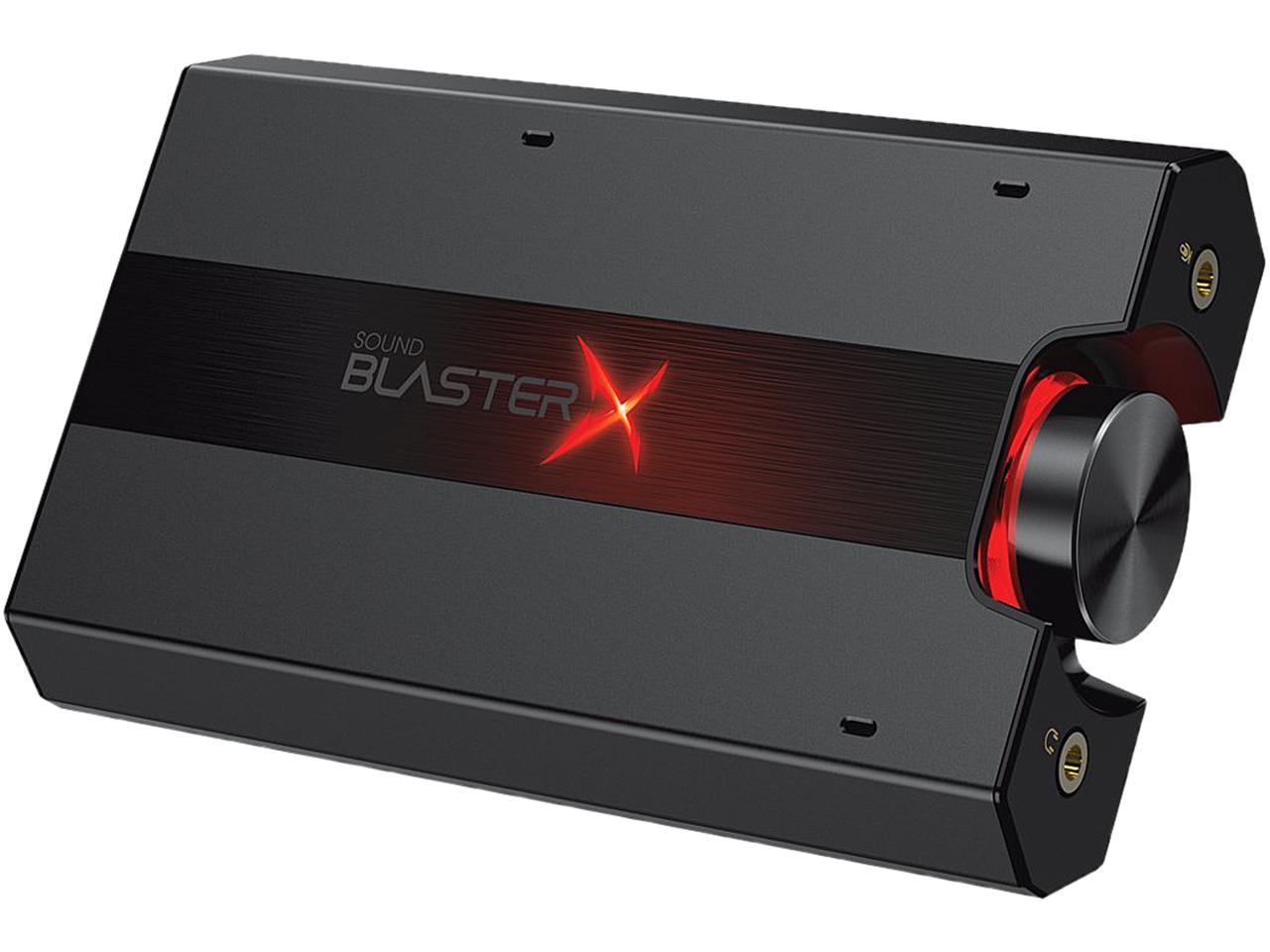 Creative Sound BlasterX G5 7.1 Channels 24-bit 192KHz USB Interface Sound Card