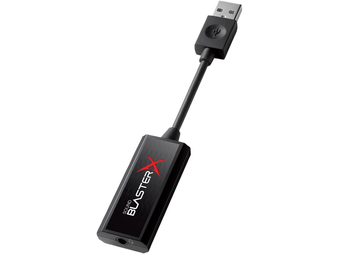 Creative SOUND BLASTERX G1 Up to 24-bit / 96kHz USB Interface Sound Card