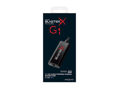 Creative SOUND BLASTERX G1 Up to 24-bit / 96kHz USB Interface Sound Card