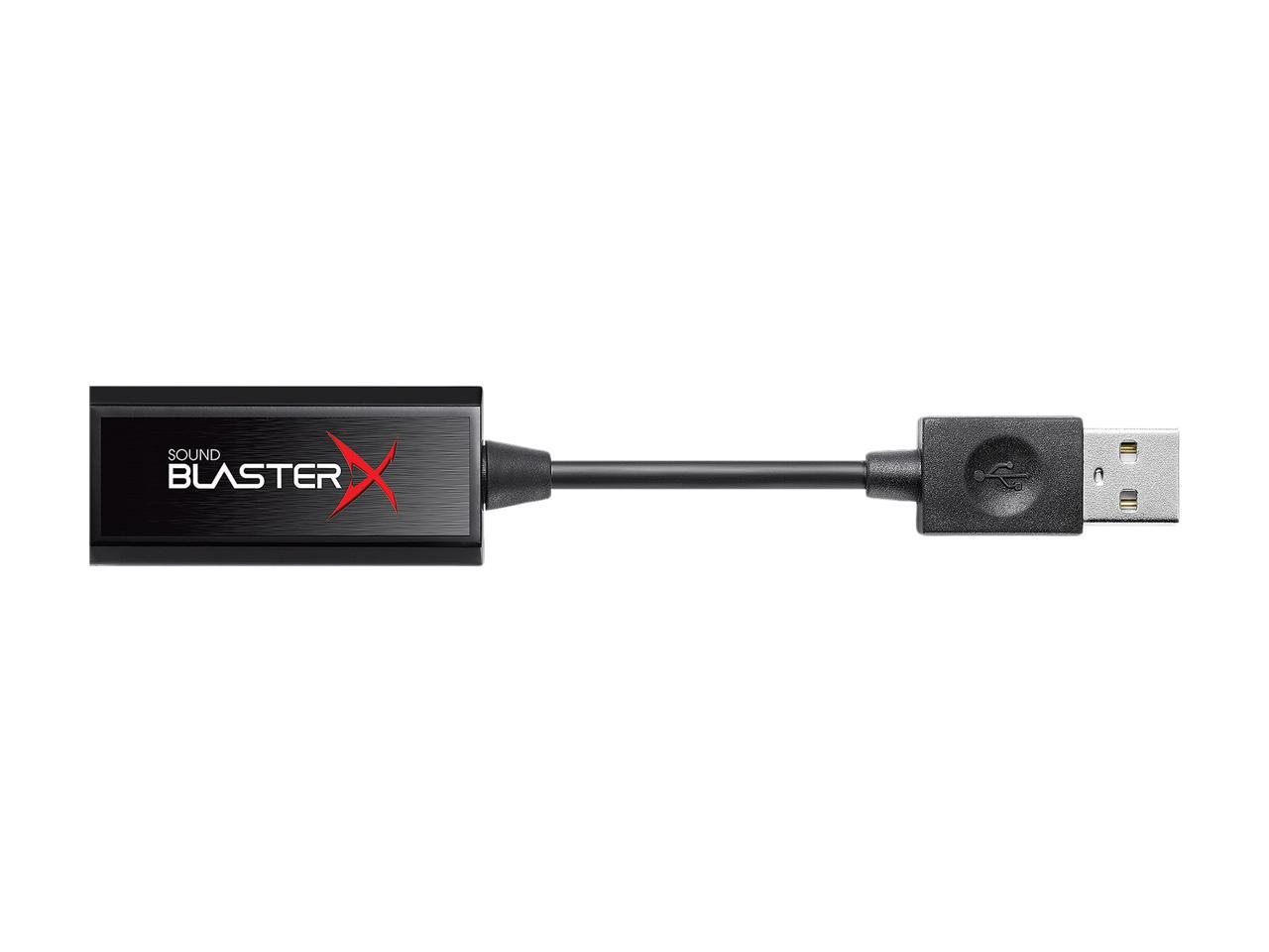 Creative SOUND BLASTERX G1 Up to 24-bit / 96kHz USB Interface Sound Card