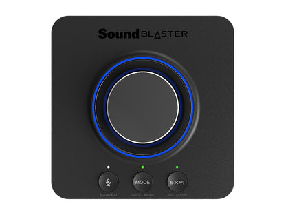 Creative Sound Blaster X3 7.1 Channels 32-bit 192KHz USB Type-C Interface Hi-Res External USB DAC and Amp Sound Card with Super X-Fi for PC and Mac