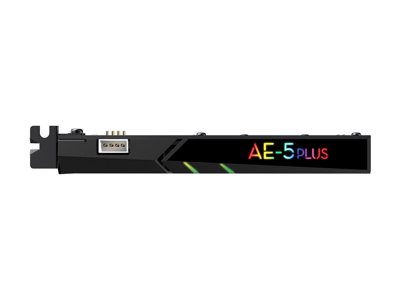 Creative Sound BlasterX AE-5 Plus 32-bit 384 KHz PCI-e Interface Sound Card