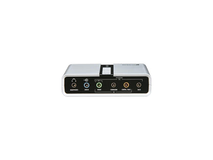 StarTech.com ICUSBAUDIO7D 7.1 Channels 16-bit 48KHz USB Interface Audio Adapter External Sound Card