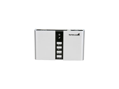 StarTech.com ICUSBAUDIO7D 7.1 Channels 16-bit 48KHz USB Interface Audio Adapter External Sound Card
