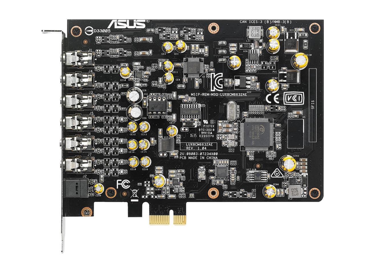 ASUS Xonar AE 7.1 Channels PCI Express Interface Sound Card