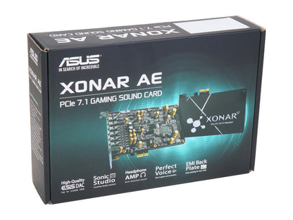 ASUS Xonar AE 7.1 Channels PCI Express Interface Sound Card