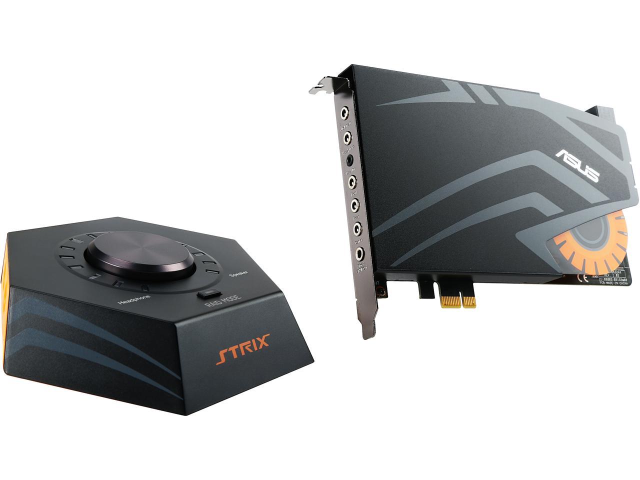 ASUS STRIX RAID PRO 8 Channels 44.1K / 48K / 88.2K / 96K / 176.4K / 192KHz PCI Express Interface Sound Card