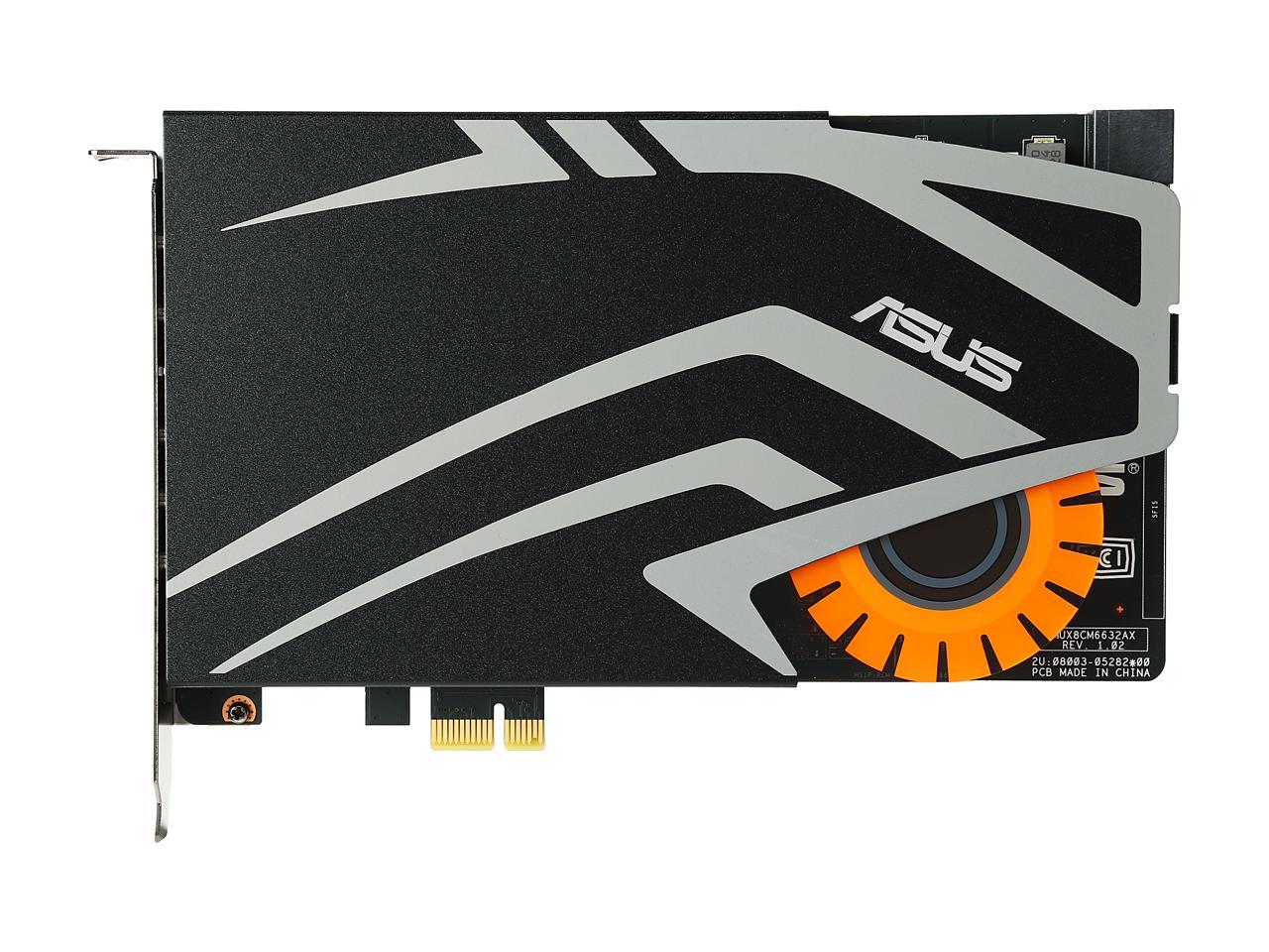 ASUS STRIX RAID PRO 8 Channels 44.1K / 48K / 88.2K / 96K / 176.4K / 192KHz PCI Express Interface Sound Card