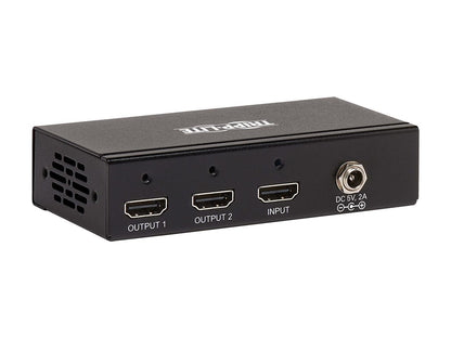 Tripp Lite B118-002-HDR 2-Port HDMI 2.0 Splitter with Multi-Resolution Support