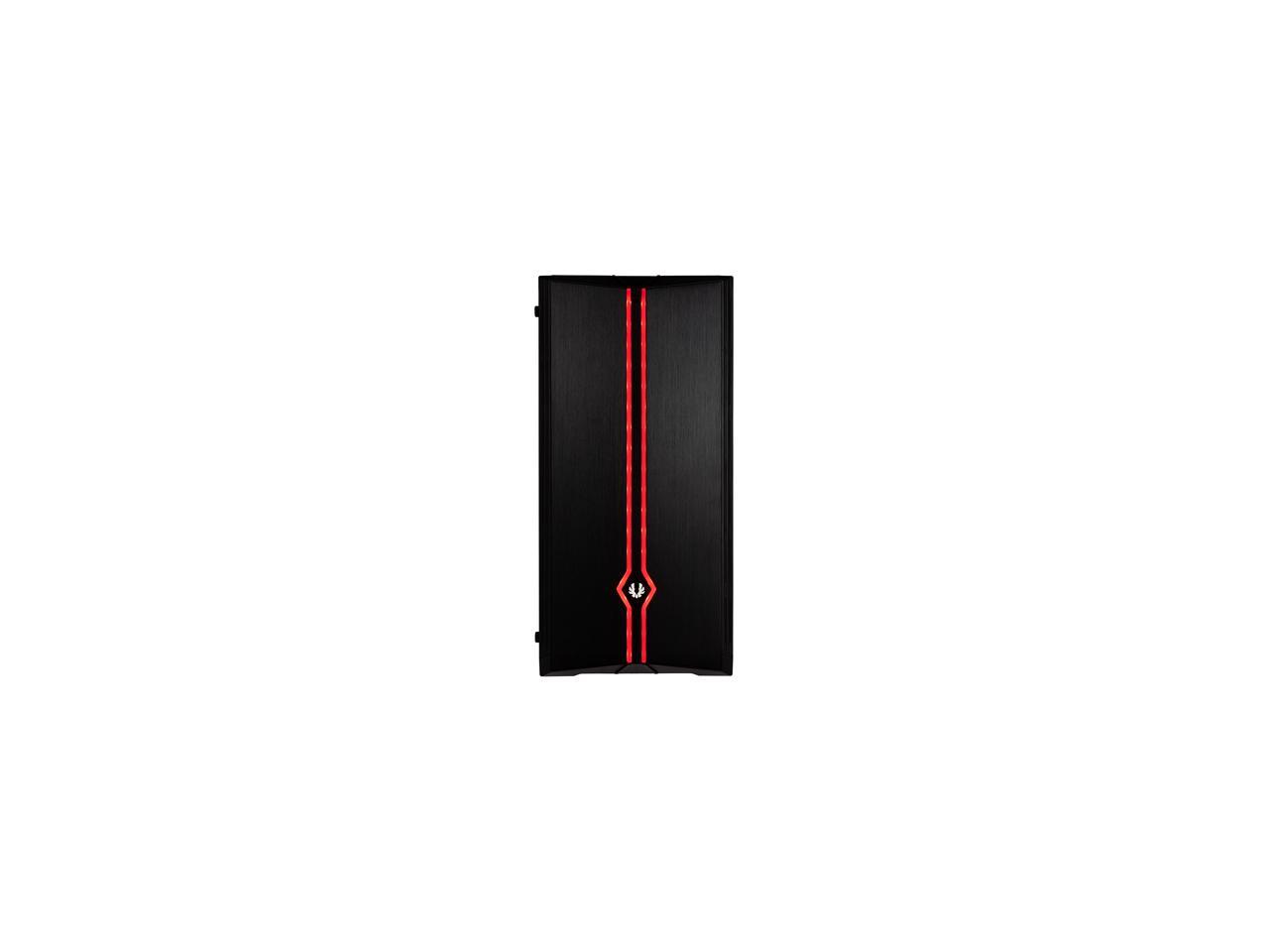 BitFenix Saber Case BFC-SBR-300-KKGSK-RP, ATX/Micro ATX/Mini ITX Form Factor, Tempered Glass Side Panel, Addressable RGB/ Aluminum Front Panel, AURA SYNC/Mystic Light/RGB Fusion Compatible