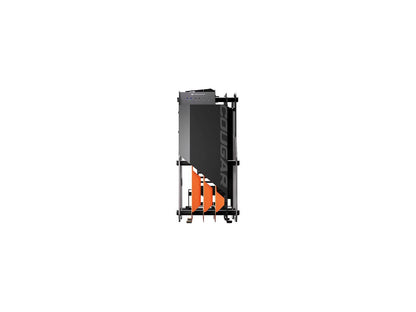 Cougar Blazer Aluminum Open-Frame Gaming Mid Tower Case with Full Tempered Glass Panels