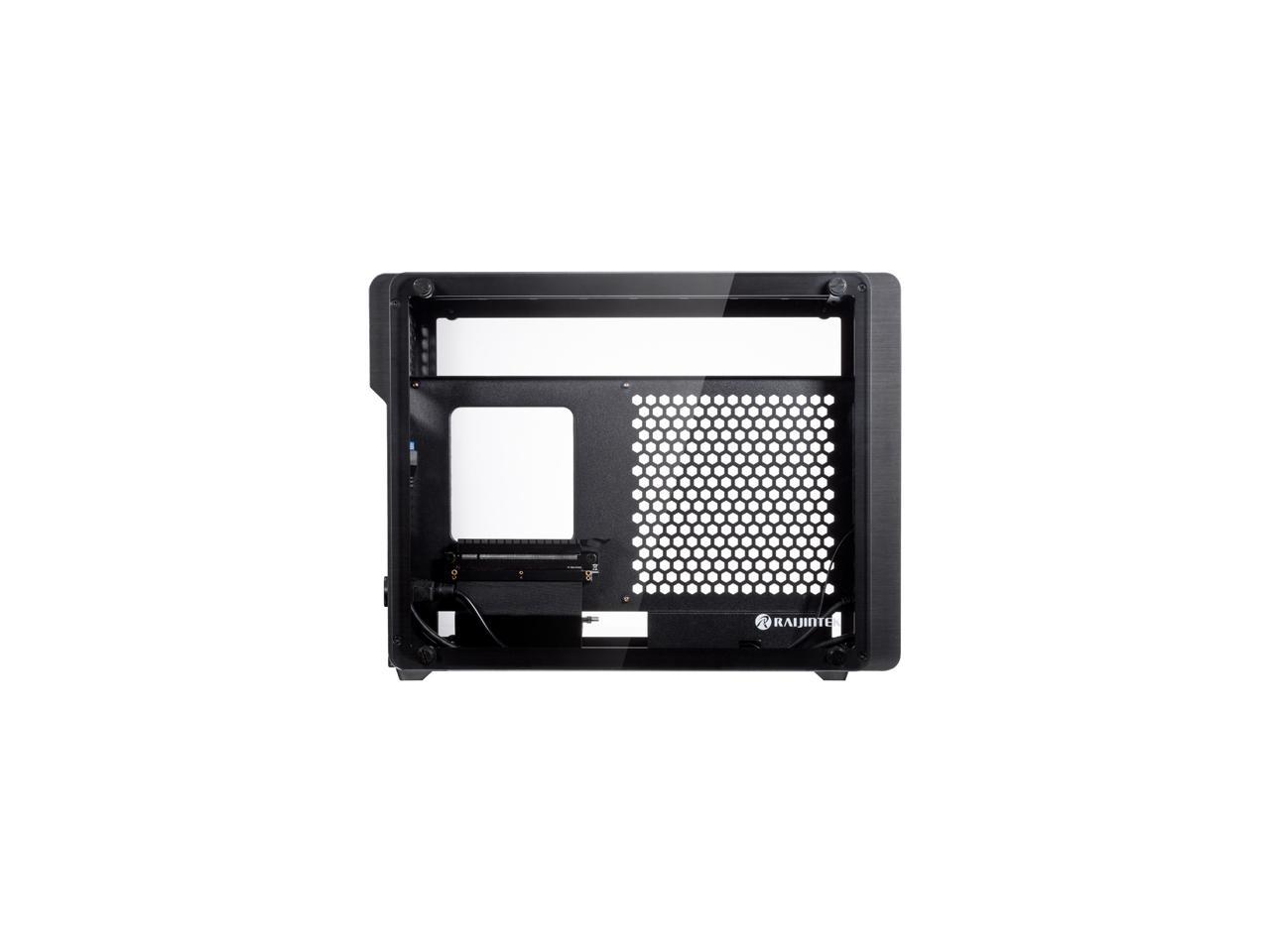 RAIJINTEK OPHION EVO, a SFF Case (Mini-TX) w/ Tempered Glass, Max. 330mm VGA Card, ATX PSU , TYPE-C Hub, Riser Card, 3x2.5" HDD, Magnetic Design Dust Filter, 240 AIO Water Cooling Option On Top