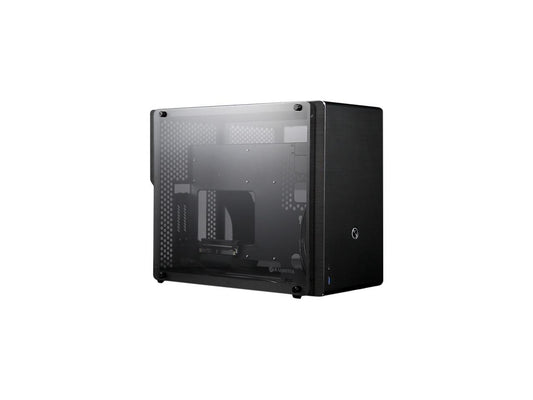 OPHION M EVO TGS, a SFF case (micro ATX) with tempered glass, is designed to fulfill a smallest case built, compatible with max. 410mm VGA card, max. 3pcs 200mm fan, ATX PSU and comes with Riser card