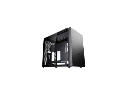 OPHION M EVO TGS, a SFF case (micro ATX) with tempered glass, is designed to fulfill a smallest case built, compatible with max. 410mm VGA card, max. 3pcs 200mm fan, ATX PSU and comes with Riser card